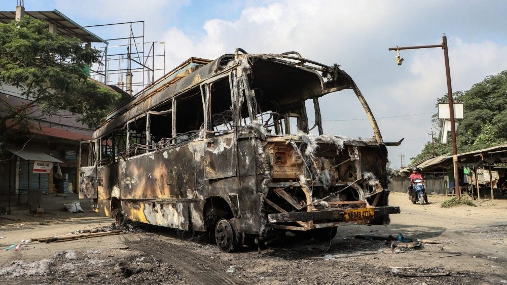 Violence in India’s Manipur persists as two injured in armed groups crossfire